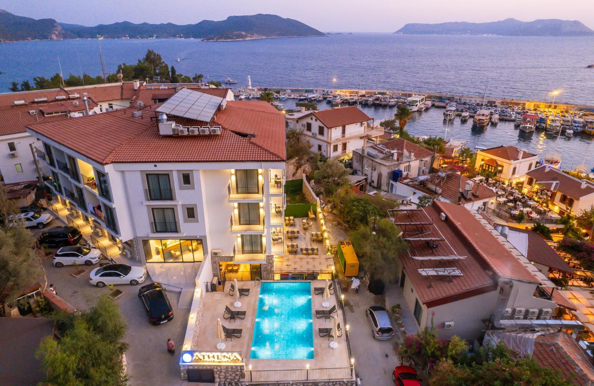 Kas Athena Hotel Экстерьер фото